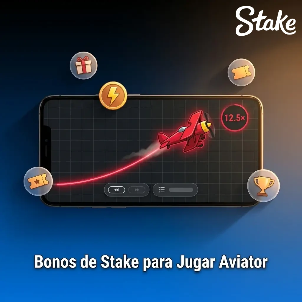Bonos de Stake para jugar Aviator: sorteo semanal, carrera diaria y Wheel Wars con premios en USD para jugadores argentinos.