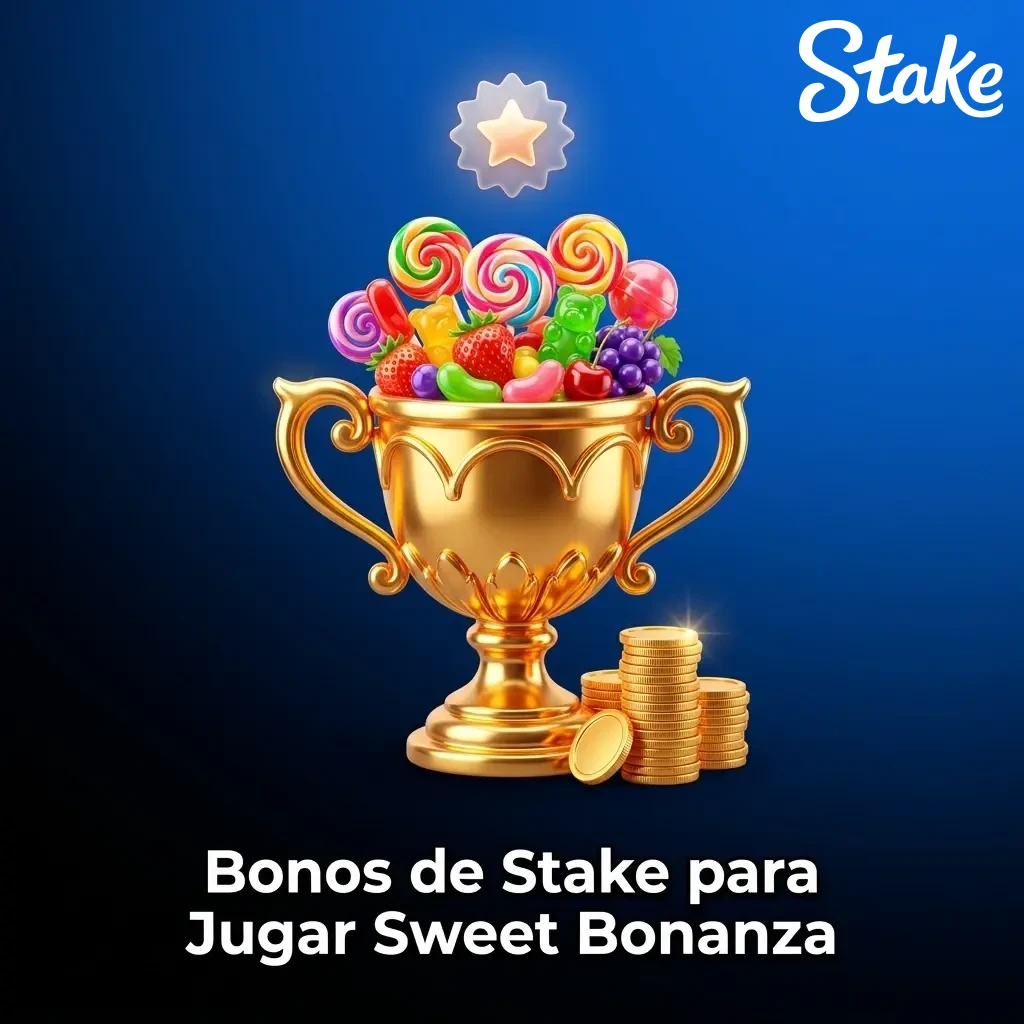 Bonos y promociones de Stake para jugar Sweet Bonanza: sorteos y carreras con premios en USD