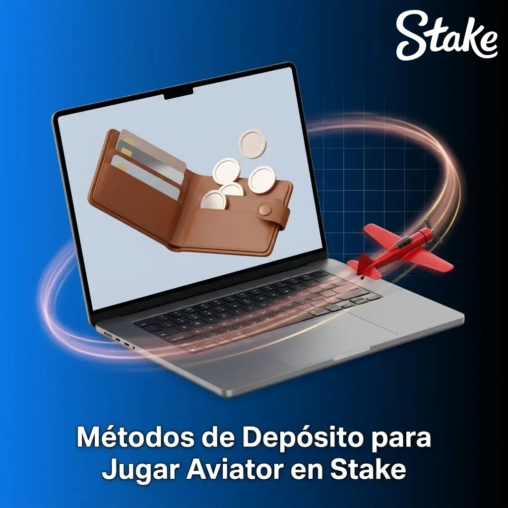 Métodos de depósito en Stake para Aviator: tarjetas, billeteras digitales, transferencias y criptomonedas