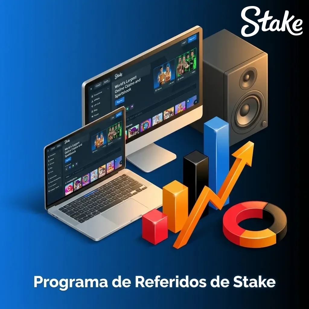 Programa de Referidos de Stake: ganá dinero invitando jugadores y cobrá en criptomonedas desde Argentina.