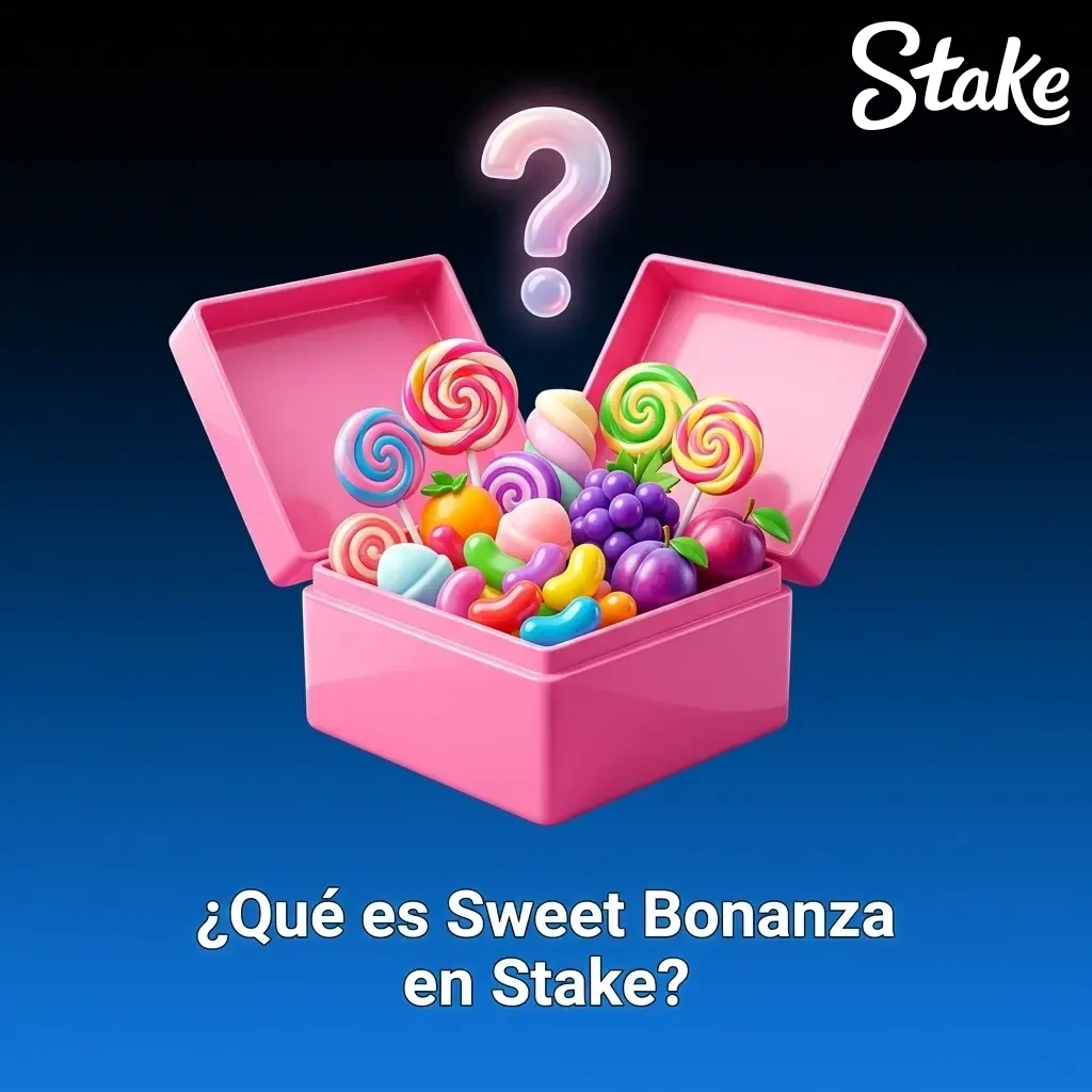 Slot Sweet Bonanza de Pragmatic Play en Stake Argentina con dulces, frutas y mecánica Cluster Pays
