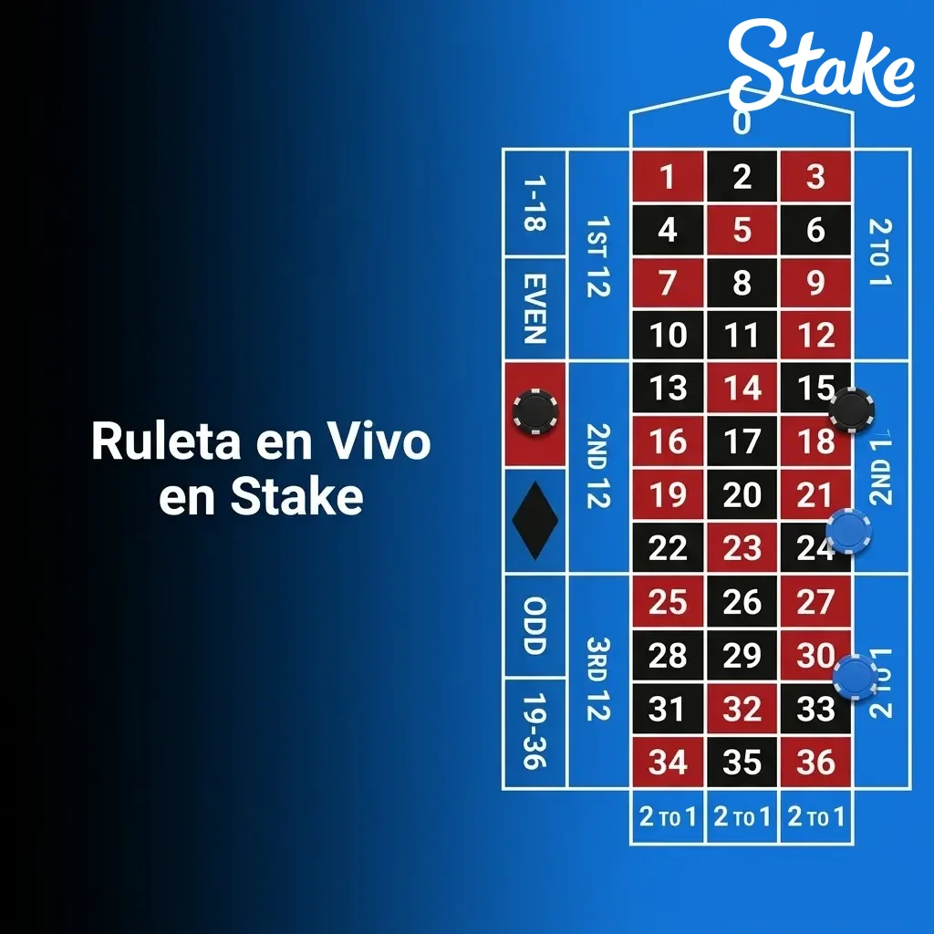 Ruleta en vivo en Stake con crupier real girando el cilindro, ideal para jugadores argentinos con múltiples opciones de apuesta