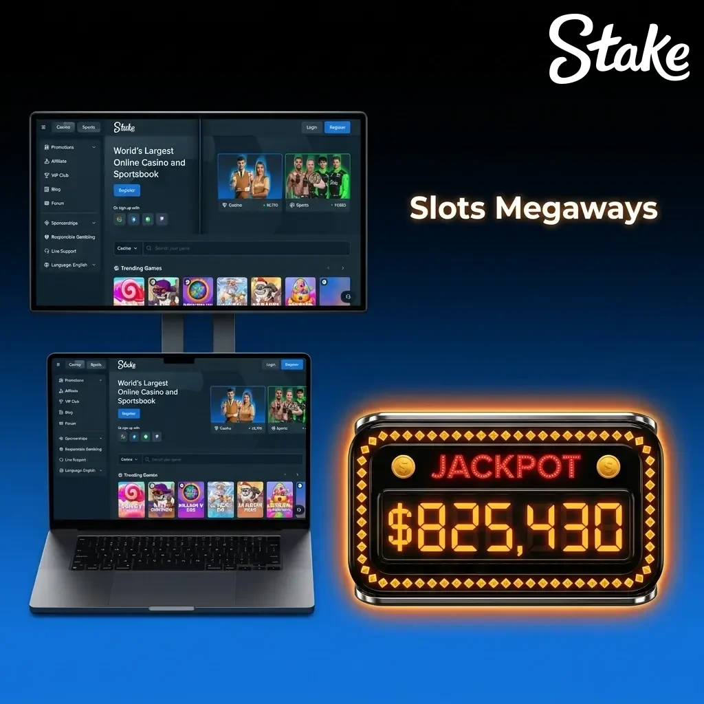 Slots Megaways en Stake: hasta 117.649 formas de ganar con multiplicadores en Bonanza, Buffalo King y más títulos
