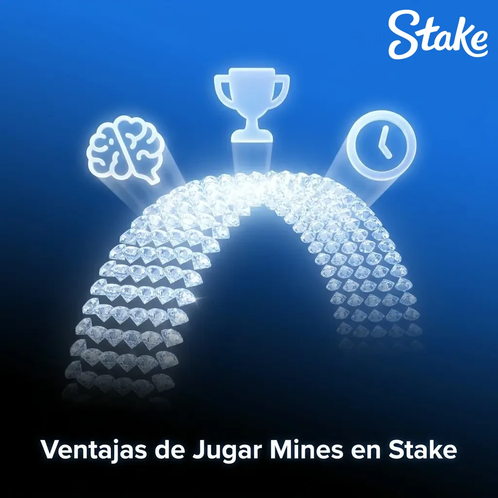Ventajas del juego Mines en Stake: RTP 99%, cash out, modo demo y tecnología Provably Fair