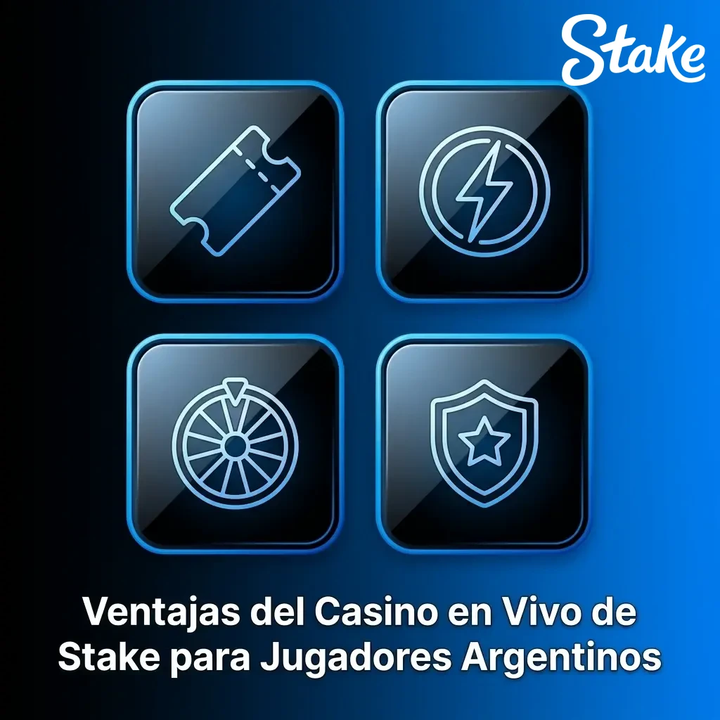 Casino en vivo de Stake con crupieres profesionales, mesas en español y transmisión en tiempo real para jugadores argentinos