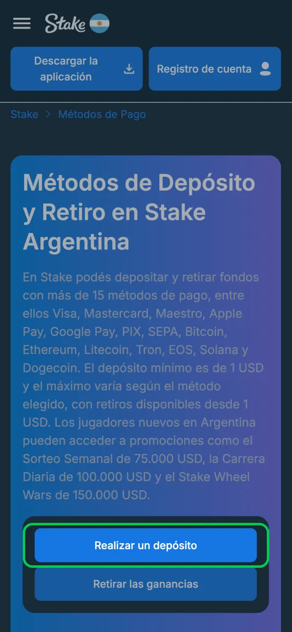 Stake registro crear cuenta en pocos pasos si no tenés.